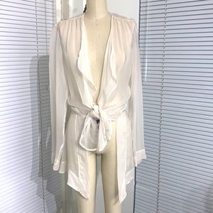 ILLIA silk Chiffon Jacket